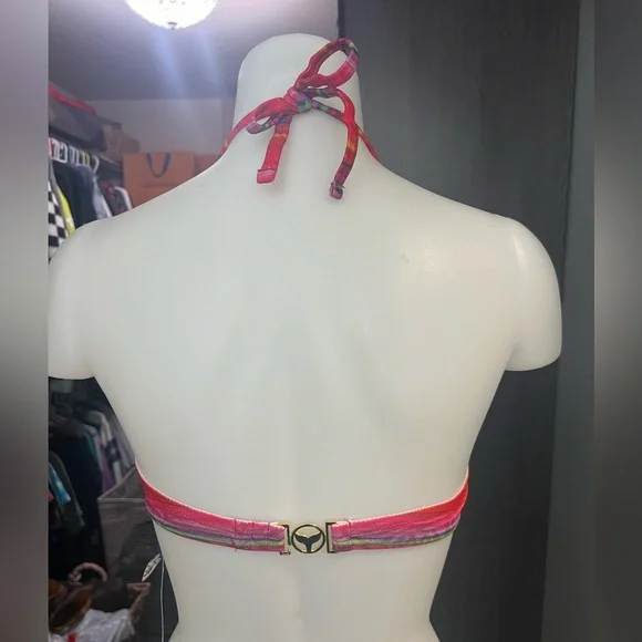 NWT Lisa Blue African Skies Bikini Top - Picture 5 of 10